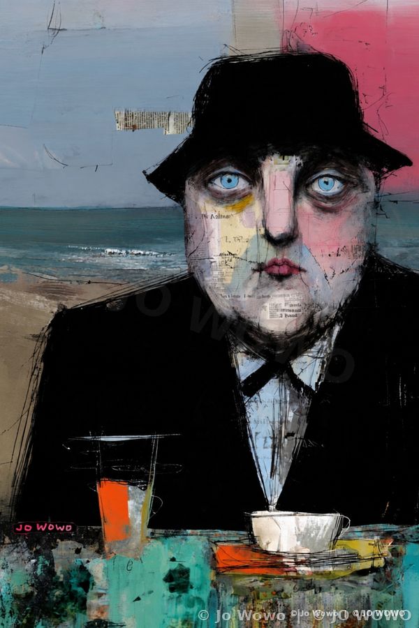 Blue Eyes by the Sea
